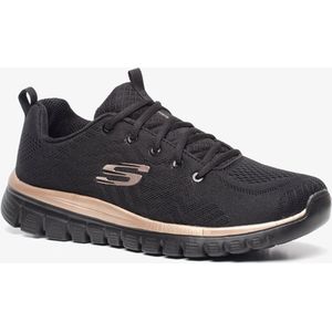 Skechers Graceful Get Connected Dames sneakers - Zwart - Maat 37