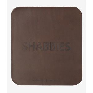Shabbies Amsterdam Mouse Pad No Waste Leather Donker Cognac - Maat S