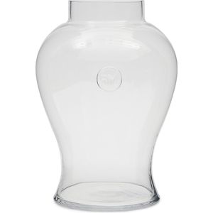 Riviera Maison Glazen Vaas - RM Aphrodite Vase - Transparant