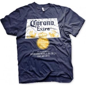 BEER - Corona Extra Washed Label - T-Shirt - (S)