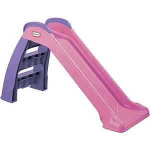 Little tikes first slide roze glijbaan + Voetbal