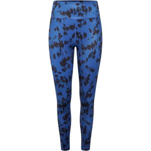 Dare 2b - Influential Dames Sportlegging - Blauw Motief - Maat 40