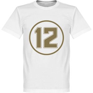 Senna 12 Retro T-Shirt - Wit  - XL
