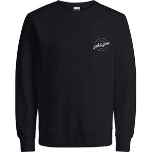 Jack & Jones - Heren Sweaters arthur Sweat Crew Neck - Zwart - Maat L