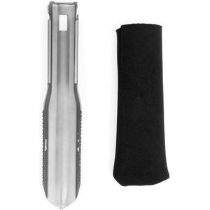 JGS Premium - Backpacken Troffel Shovel Titanium Hand Schop met Lang Handvat voor Outdoor Activiteiten