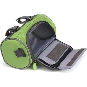 Go Go Gadget - : Waterdicht Fiets Stuurtas met Smartphone Houder - T/M 6.2 inch – Groen