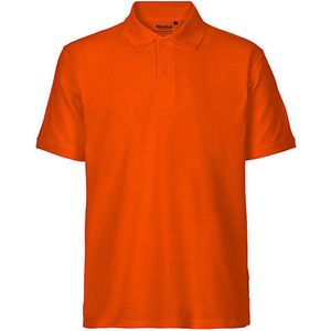 Men's Classic Polo met korte mouwen Orange - XL