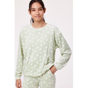 Woody pyjama meisjes - muntgroen - 232-12-YPE-V/957 - maat 176