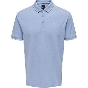 ONLY & SONS ONSFLETCHER LIFE SLIM SS POLO NOOS Heren Poloshirt - Maat M