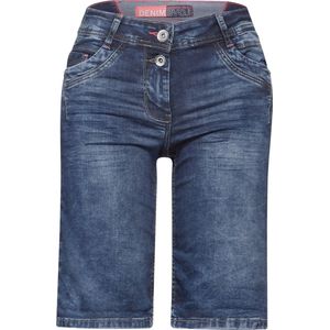 CECIL NOS Scarlett shorts Dames Jeans - mid blue wash - Maat 36