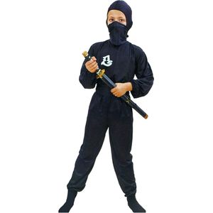 LUCIDA - Commando ninjakostuum voor jongens - L 128/140 (10-12 jaar)