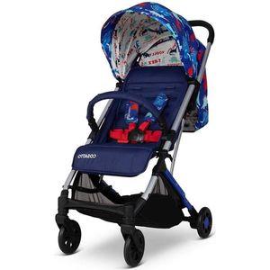 Reisbuggy kinderwagen - inklapbaar - van geboorte tot 25 kg - airline compatibel - Dino Bright Kinderwagen