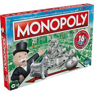Hasbro Monopoly Bordspel - Voor het hele gezin, 2-6 spelers, vanaf 8 jaar - Vastgoedspel voor snelle onderhandelaars