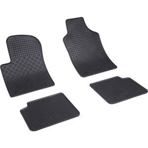 Rubber automatten geschikt voor Fiat 500 (2007-2015), Fiat 500 (2015-heden), Fiat 500 Hybride (2020-heden), Ford Ka (2008-2016)