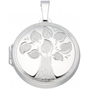 Zilveren medaillon best basics Rond - tree of life - 22 mm 145.0069.00