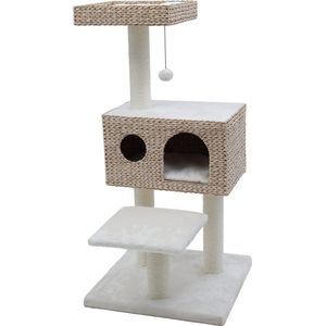 Adori Krabpaal Morera - Krabpalen - 55x55x112.5 cm Wit