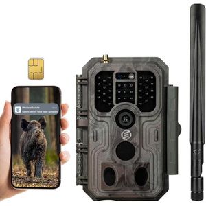 Equivera Wildcamera met Nachtzicht - Wildcamera - Wildcamera voor Buiten - Jachtcamera - Bewegingssensor - Nachtzicht