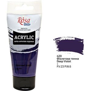 Rosa Studio Acrylverf 75 ml 420 Deep Violet