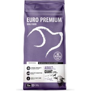 Euro-Premium Adult Giant Lam - Rijst 15 kg