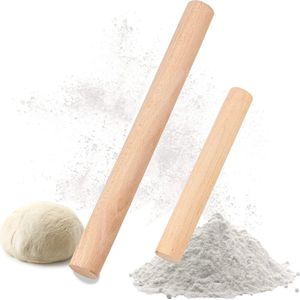 Deegroller hout – houten deegroller - rolhout