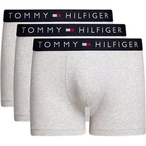 Tommy Hilfiger 3pack Trunk Heren Boxers - Grijs - Maat M