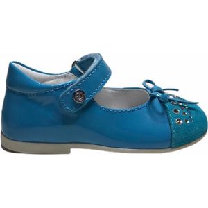 Naturino velcro swarovski  ballerina 8760 lak blauw  mt 21