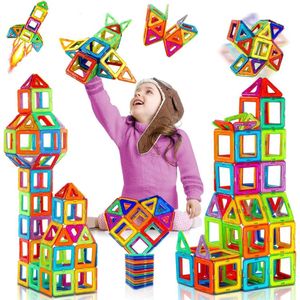 magnetische bouwstenen 38 stuks voor kinderen jongens/meisjes - edacutief speelgoed magneten, bouwen van torens - ontwikkeling van verbeelding, creatief denken, concentratie vanaf 3 jaar