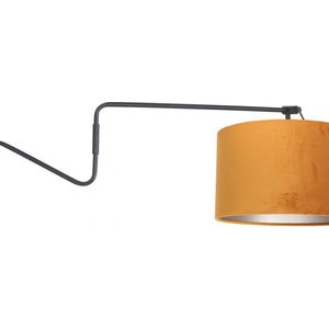 Steinhauer wandlamp Linstrøm - zwart - metaal - 3723ZW