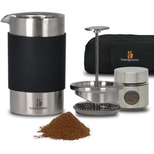 Draagbare Koffiemachine voor Reisgebruik - Compacte Mini Koffiezetter met Dubbelwandige Isolatie