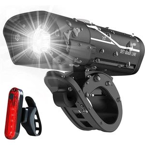 Fietslamp – fiets verlichting – duurzaam – waterbesteding - Bicycle light  - waterproo