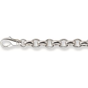 Silver Lining schakelarmband - Vrouwen - Zilver - 19 cm