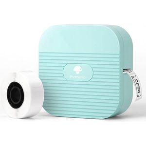 Draagbare Bluetooth labelprinter voor iOS en Android - Mini-labelmachine met zelfklevende etiketten