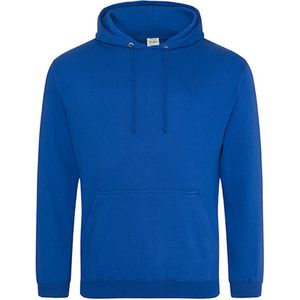 Just Hoods 'College Hoodie' Kobaltblauw Maat S