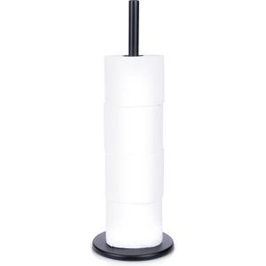 Toiletpapierstandaard Edelstaal Zwart 47 cm - Toiletpapierhouder - Toiletrolhouder