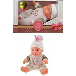 Toi-Toys Babypop Beau met muts - 23 cm (02157A)