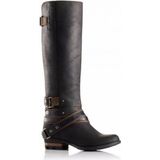 Sorel Women Lolla Tall Black Mud-Schoenmaat 37 (UK 4)