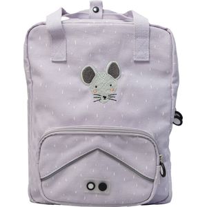 Trixie Rugzak Large - Mrs. Mouse - Schooltas Waterafstotend - Boekentas voor Kind - Voor Jongens en Meisjes - Violet
