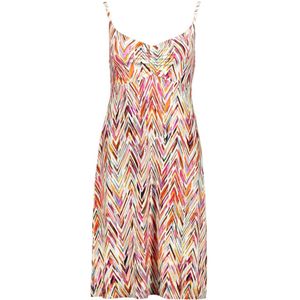 Geisha Jurk Noa Jurk Met Spaghettibandjes 57360 60 000450 Red/purple Dames Maat - XL