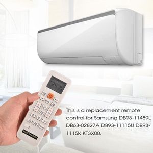 Afstandsbediening voor airconditioning wit - DB93-11489L DB63-02827A DB93-11115U DB93-11115K KT3X00 .
