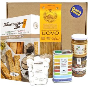 Italiaans Cadeaupakket La Dolce Vita - Cadeau Pakket - Kerstpakket - Relatiegeschenk - Delicatessen Geschenkset - Kerstcadeau - Kerst Cadeau Geschenkpakket - Verwenbox (inclusief verzending) - Casabase