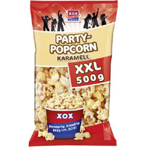 Xox Party Popcorn Caramel - 1 x 500g zak