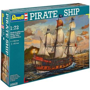 1:72 Revell 05605 Pirate Ship Plastic Kit.