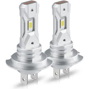 TLVX H7 30000 Lumen Perfect fit LED lampen 6000k Helder Wit (set 2 stuks), CANBUS, CSP LED CHIP, 100 Watt, Auto - Scooter - Motor - Dimlicht - Grootlicht - Koplampen - Autolamp - Autolampen 12V