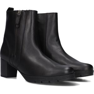 Gabor 073 Enkellaarsjes - Enkelboots met rits - Dames - Zwart