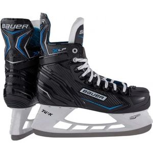 Bauer ijshockeyschaats X-LP zwart-zilver-blauw (size 4.0 maat 37,5) geslepen