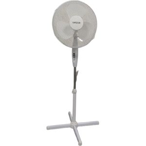 Merkloos Ventilator Staand - 3 Standen - Ø 40 cm. - Wit