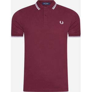 Fred Perry Twin tipped fred perry shirt - port