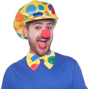 Verkleedattribuut - Rode Clown Neus