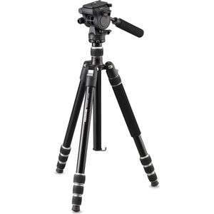 Cullmann Nando 560M RW15 - Aluminium Camerastatief met Videokop - Kleur: Zwart