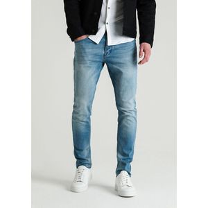 Chasin' Jeans Tapered-Fit-Jeans Crown Barkis Blauw Maat W34L34